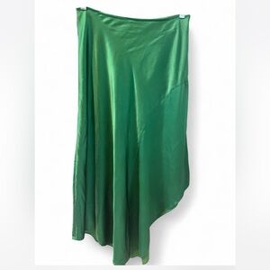 Robert Graham Vibrant Green Maxi Skirt